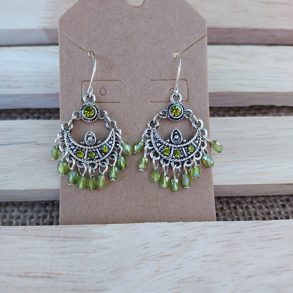 Vintage-Inspired Mazahua-style Beautiful Dangle Earrings